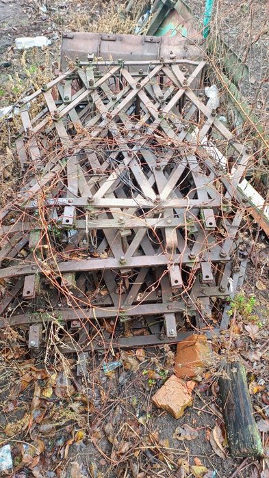 Сцепка борін з важкими та малими боронами