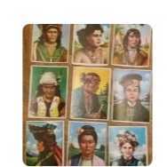 coleção de cromos  Raças Humanas