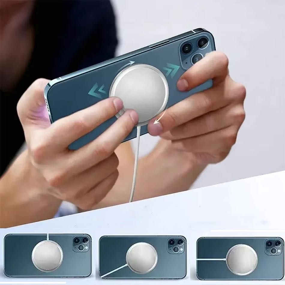 magnetyczna  ładowarka Qi Szybka bezprzewodowa indukcyjna MagSafe