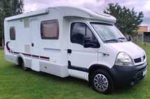 Kamper Renault Master półintegria 3litry