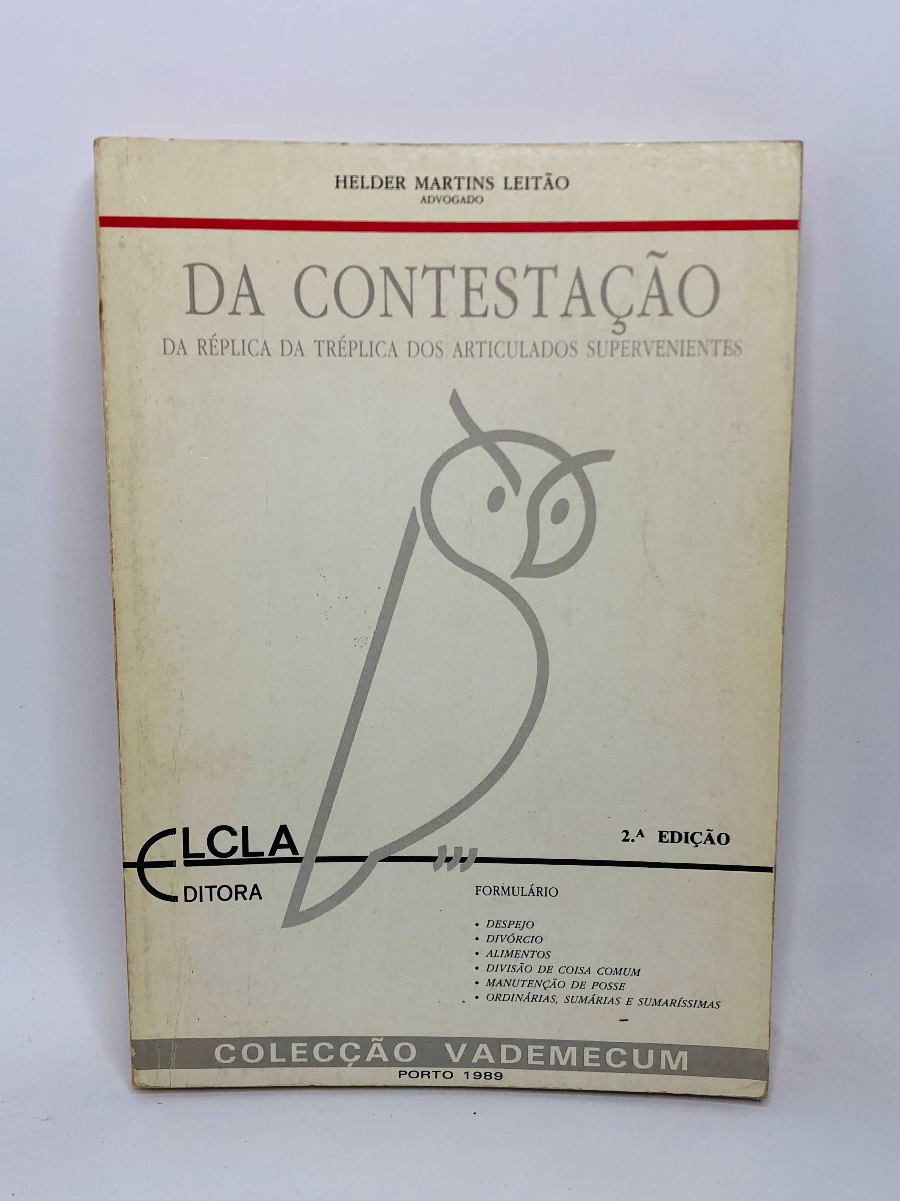 Da Contestação - Helder Martins Leitão