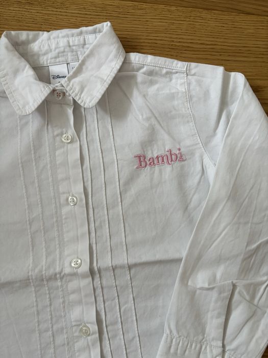 Biała elegancka koszula Bambi r.116 C&A
