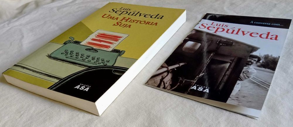 Livro Uma História Suja + Conversa com Luis Sepúlveda [Portes Grátis]