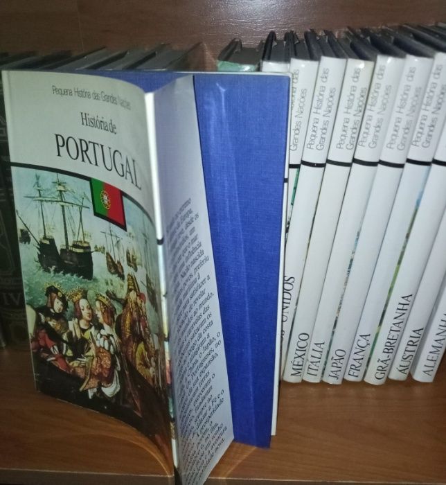 Coleção "Pequena História das Grandes Nações" Círculo de Leitores 1981