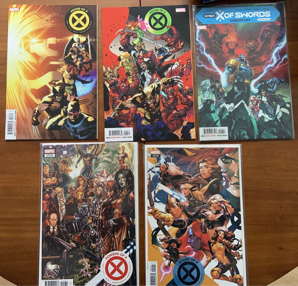 Comics batman, spiderman, hulk, x-men, civil war, secret empire, vador