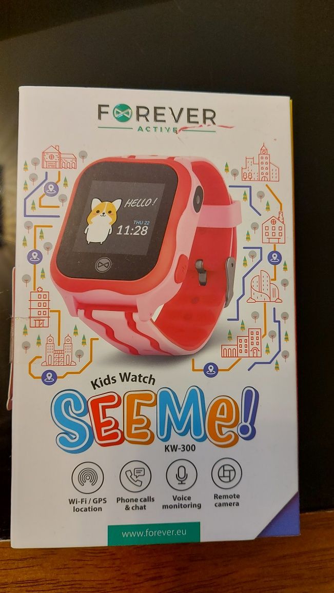 Smartwatch Forever SEEME jak NOWY