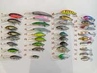 Воблера Rapala, Megabass,Yo-zuri,Dorado,imakatsu, A-elita, Blitz max,s