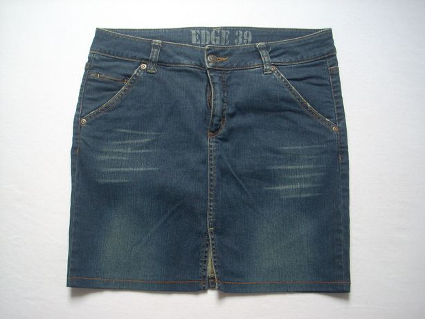 H&M super spódniczka mini jeans jak nowa M