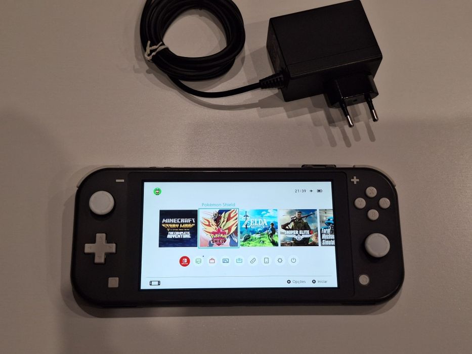 Nintendo Switch Lite - Cinza