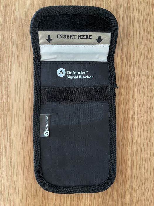 Defender Signal Blocker Portfel Saszetka Etui blokujące sygnał