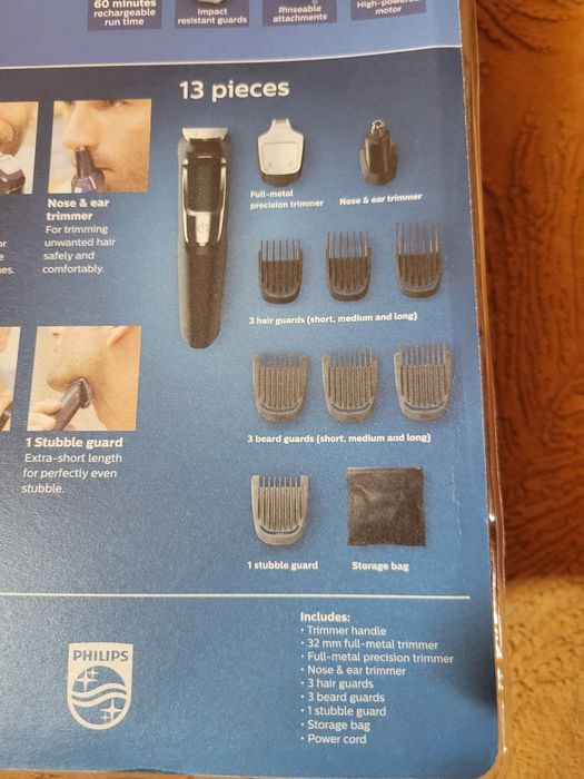 Тример машинка для стрижки Philips Multigroom MG3750, Оригінал