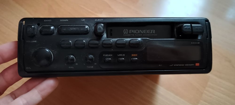 Radio samochodowe na kasety retro vintage Pioneer