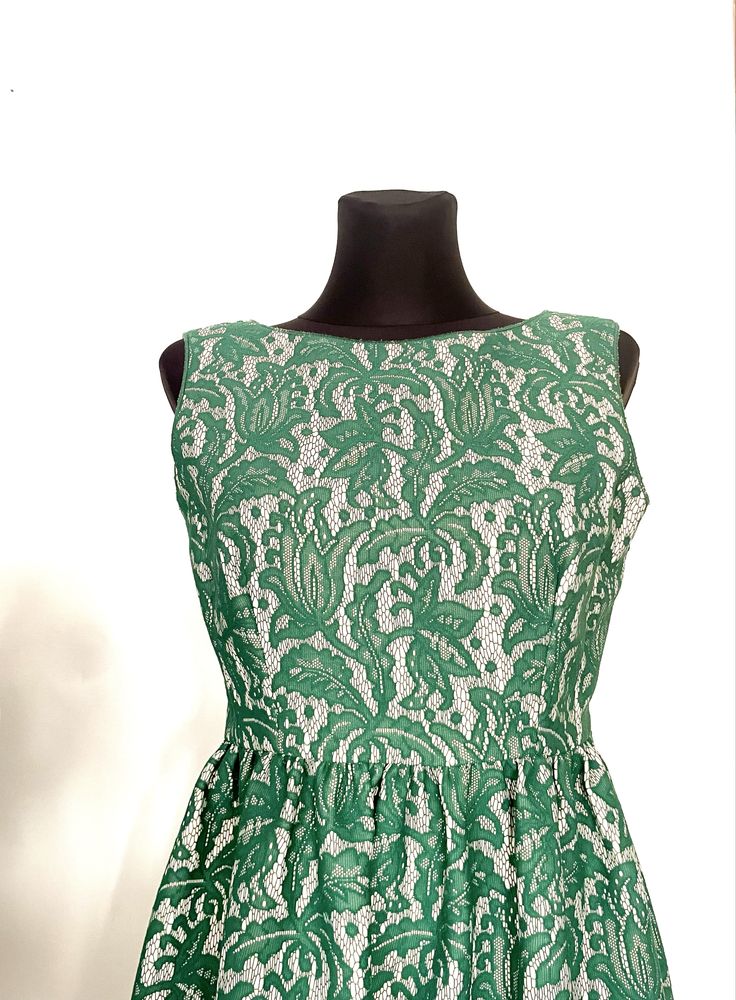 Butelkowa zielona sukienka la mania ZARA bombka pinko pepe Twinset