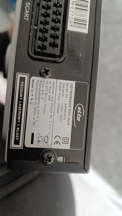 DVD Odtwarzacze Dekodery DVBT DVB-T Zestaw Okazja Lublin USB Zasilacze