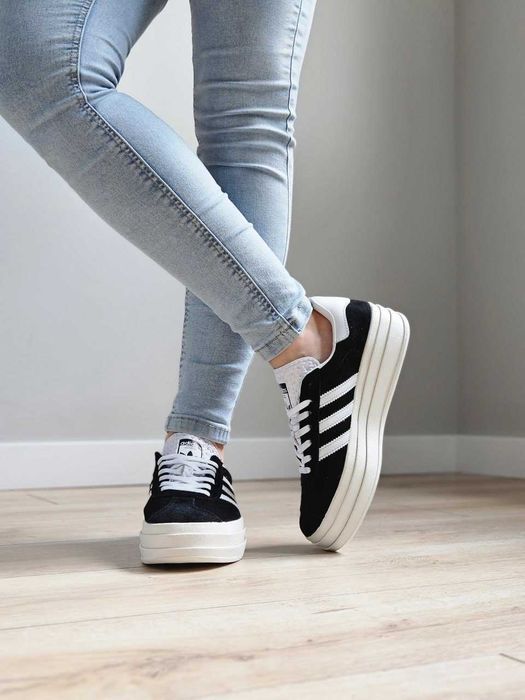 Кросівки Adidas Gazelle Bold Black premium