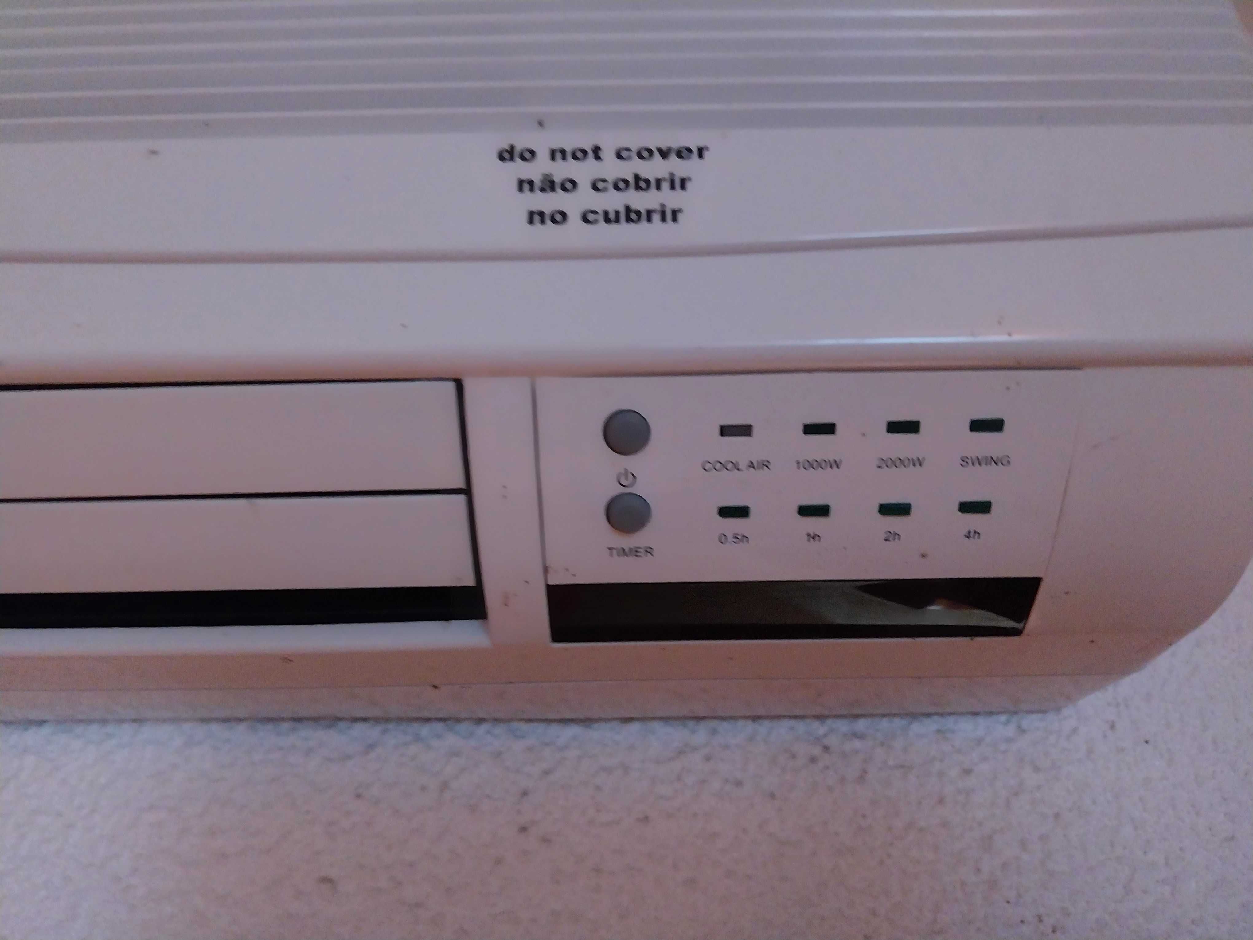 Ventilador Elétrico com comando