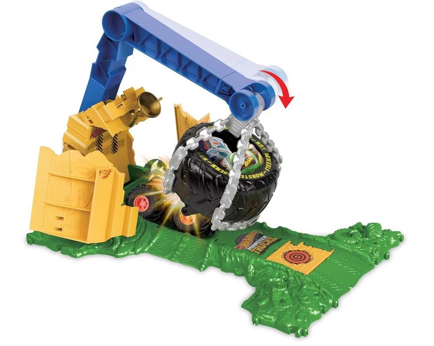 Набір Хот Вілс Hot Wheels Monster Truck Arena Smashers Rhinomite's