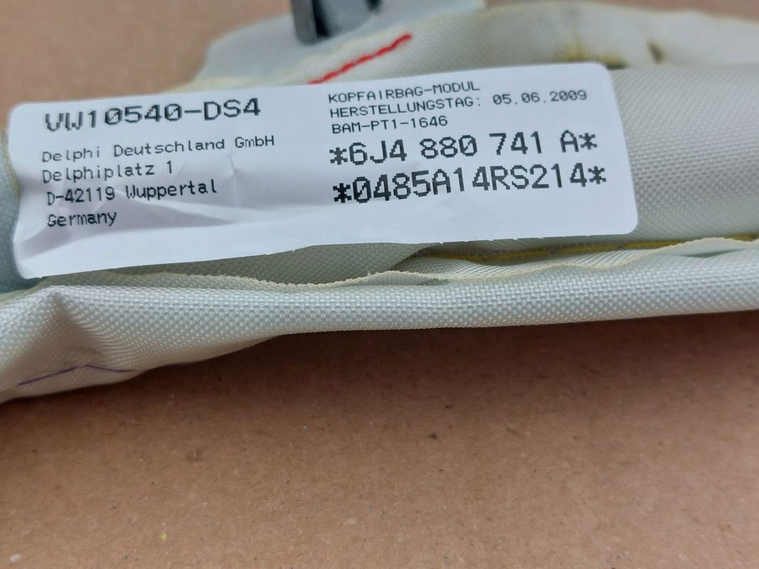 Seat Ibiza 6j 5d Hb Kurtyna Poduszka Lewa 6ja 09-17r