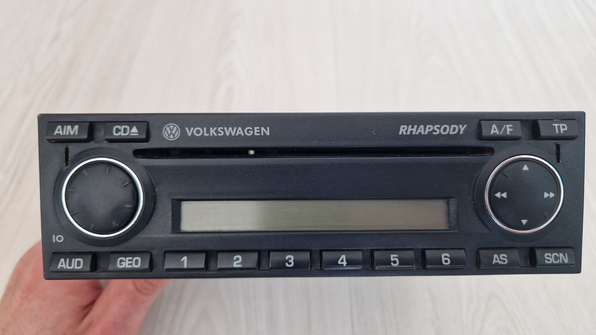 Radio CD VW  RHAPSODY, golf, passat, transporter, california, multivan