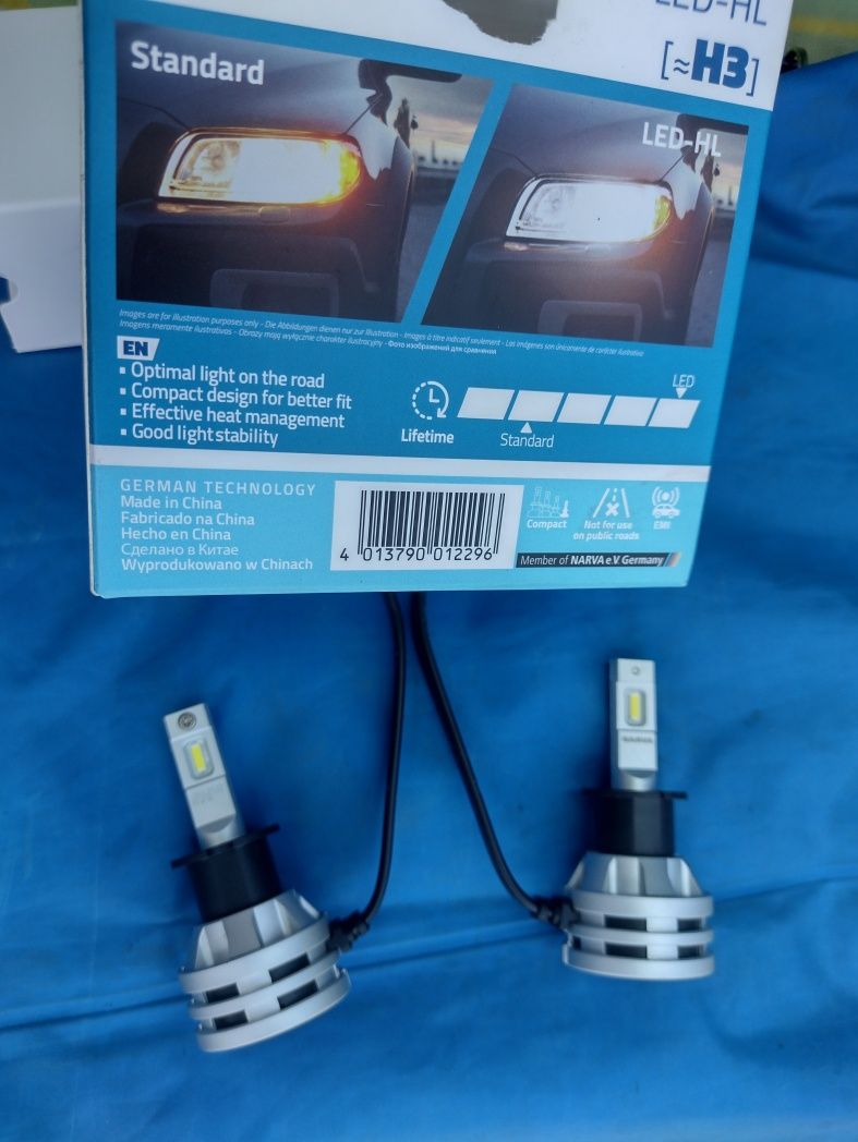 H3 LED żarówki do halogenów