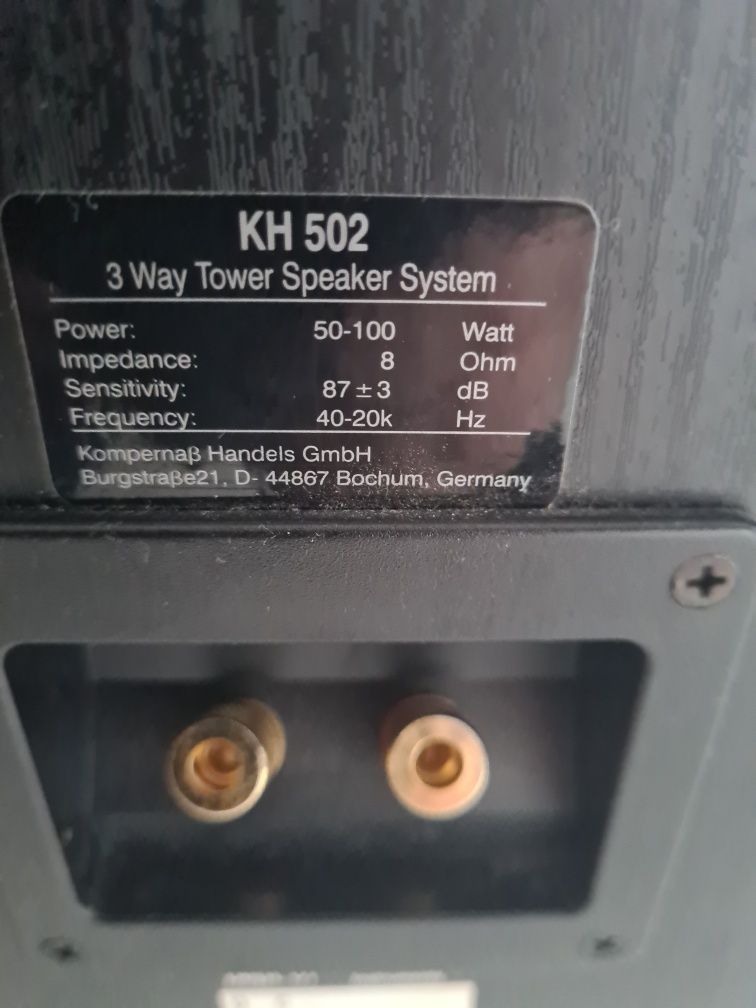 Sprzedam kolumny KH  502