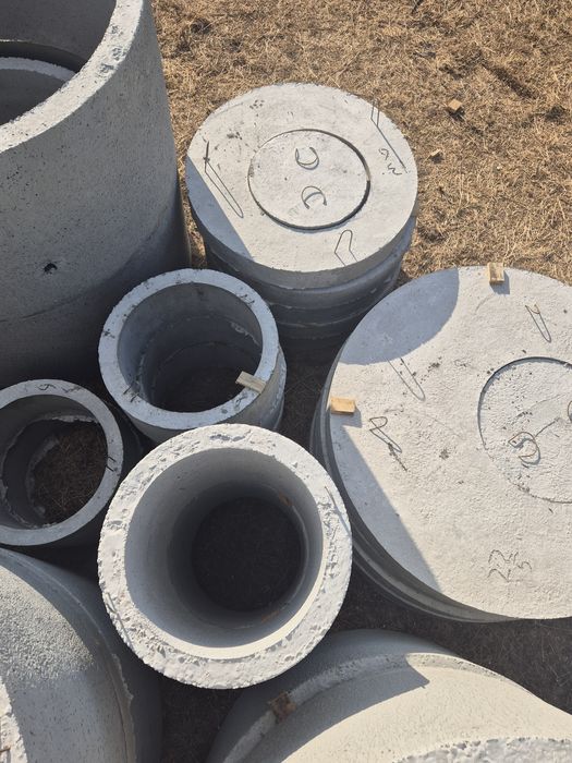 Бетонные Кольца септик,колодец,яма под ключ,.