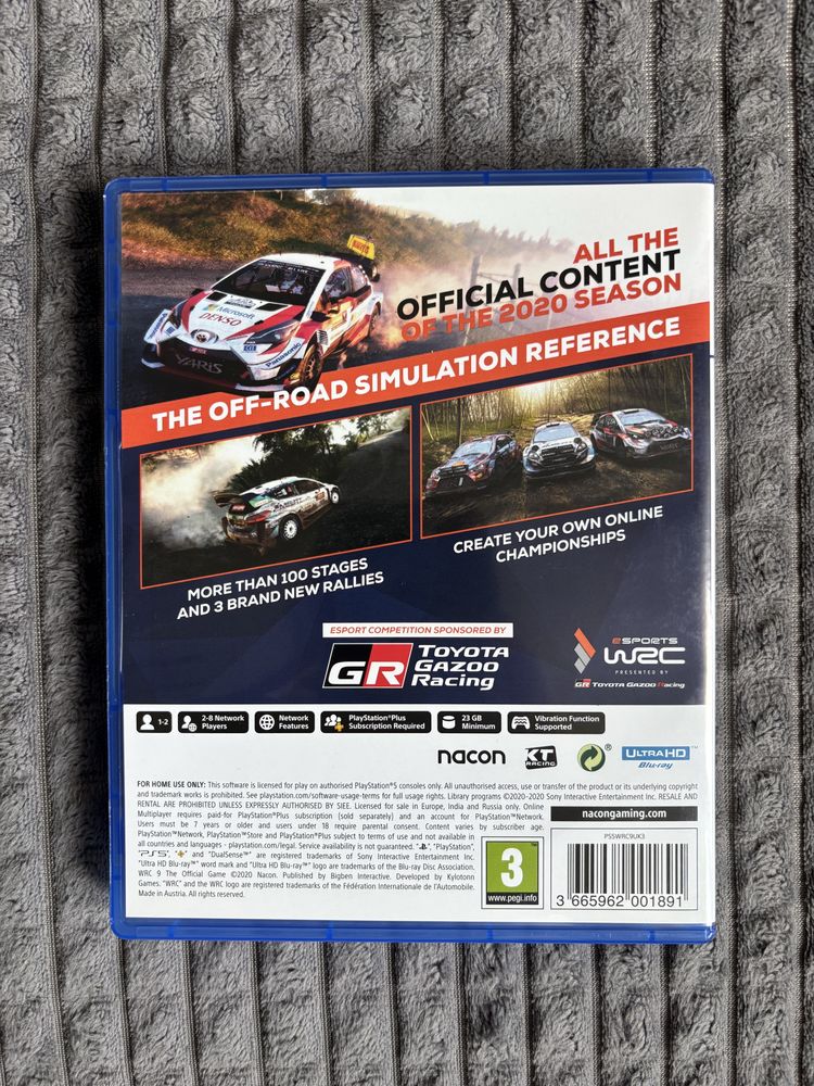 Gra WRC 9 na PS5