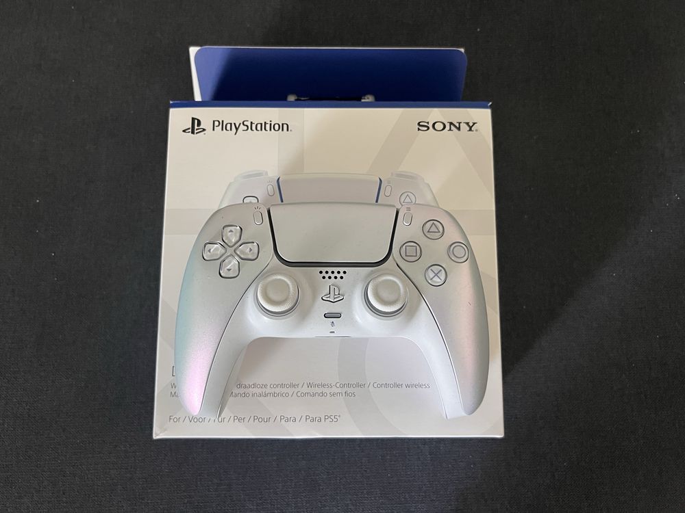 Comando PS5 branco perola