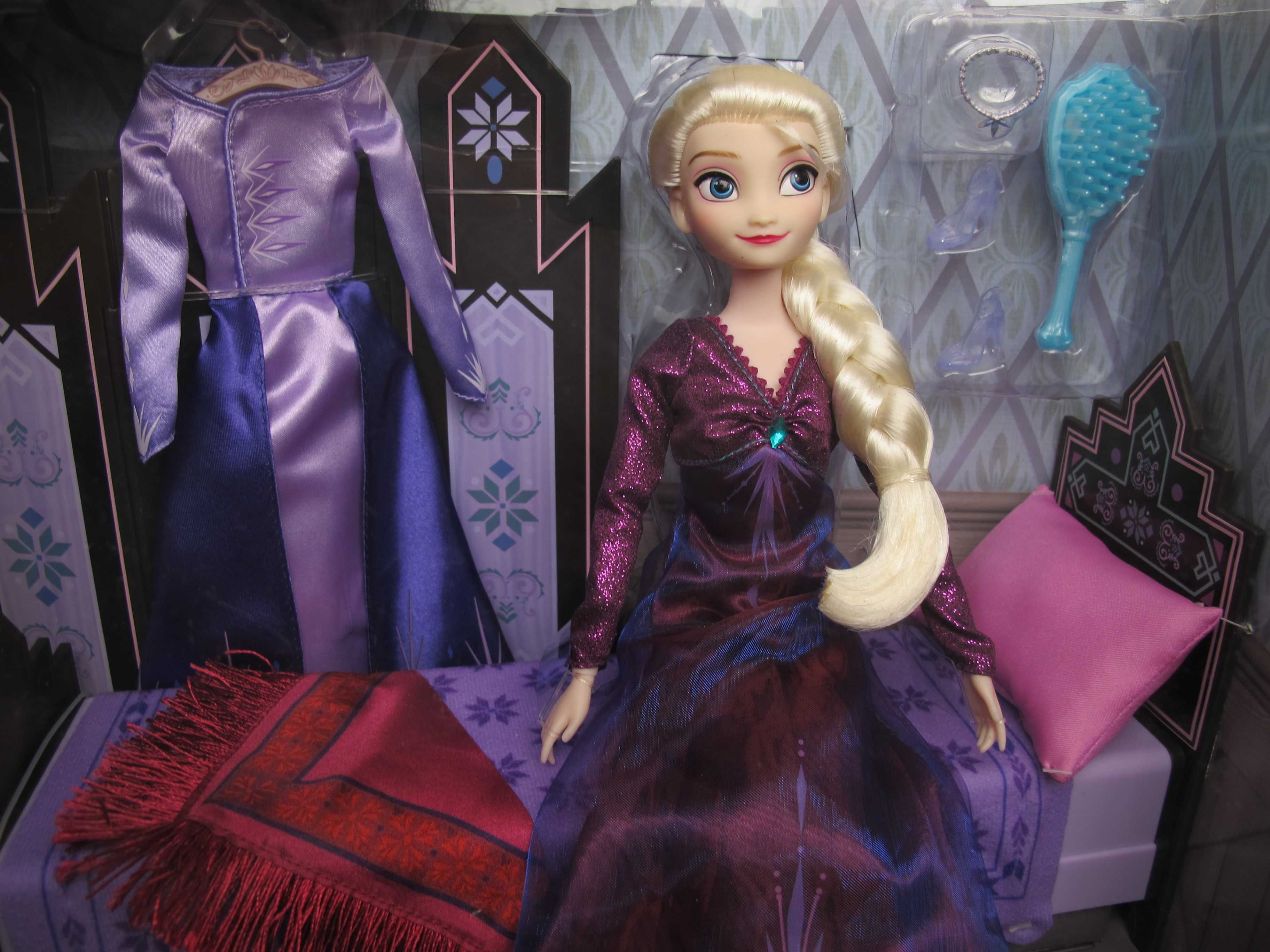 Набор Дисней Эльза в спальне Elsa Classic Doll Bedroom Disney