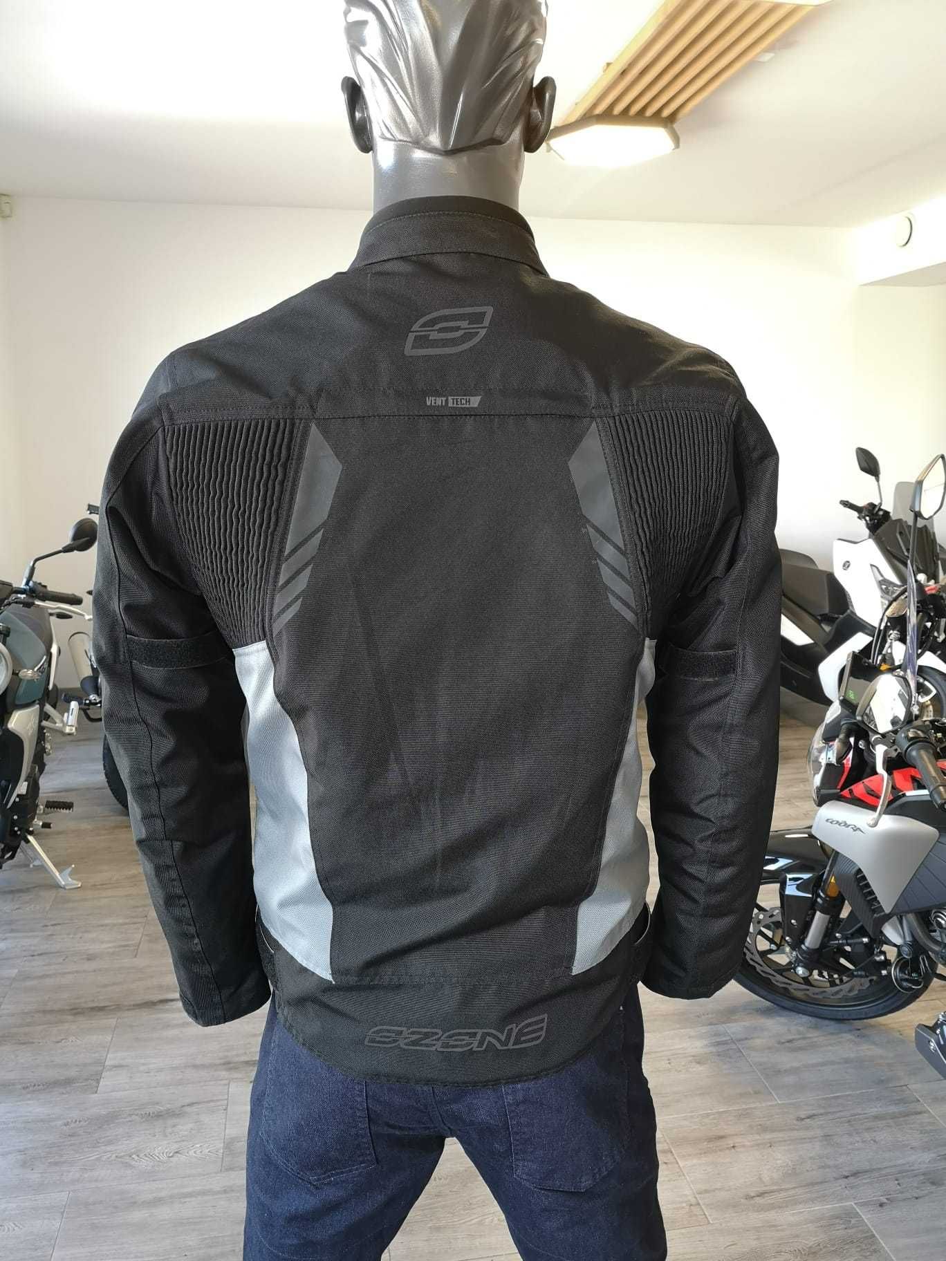 Ozone Delta IV kurtka Męska motocyklowa rozm. S czarno - szara