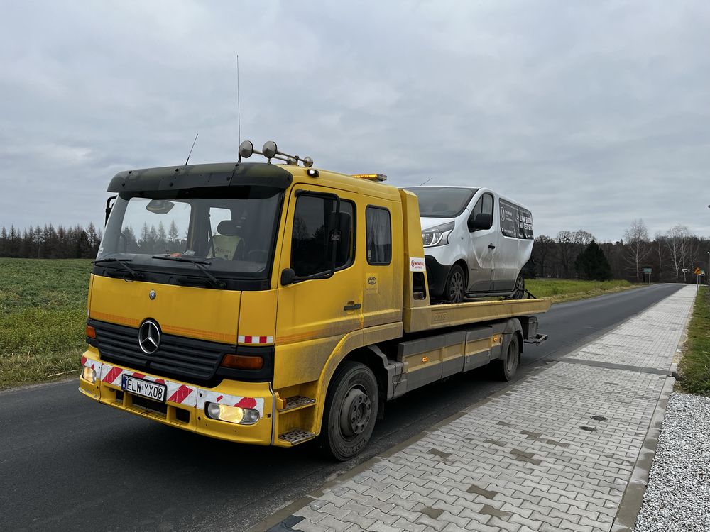 Pomoc drogowa a1 a2 s8 transport maszyn laweta autolaweta holowanie