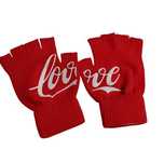 Rękawiczki bez palców coca cola