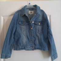 jeansowa kurtka Kappahl niebieska kurtka rozmiar 140 jak nowa
