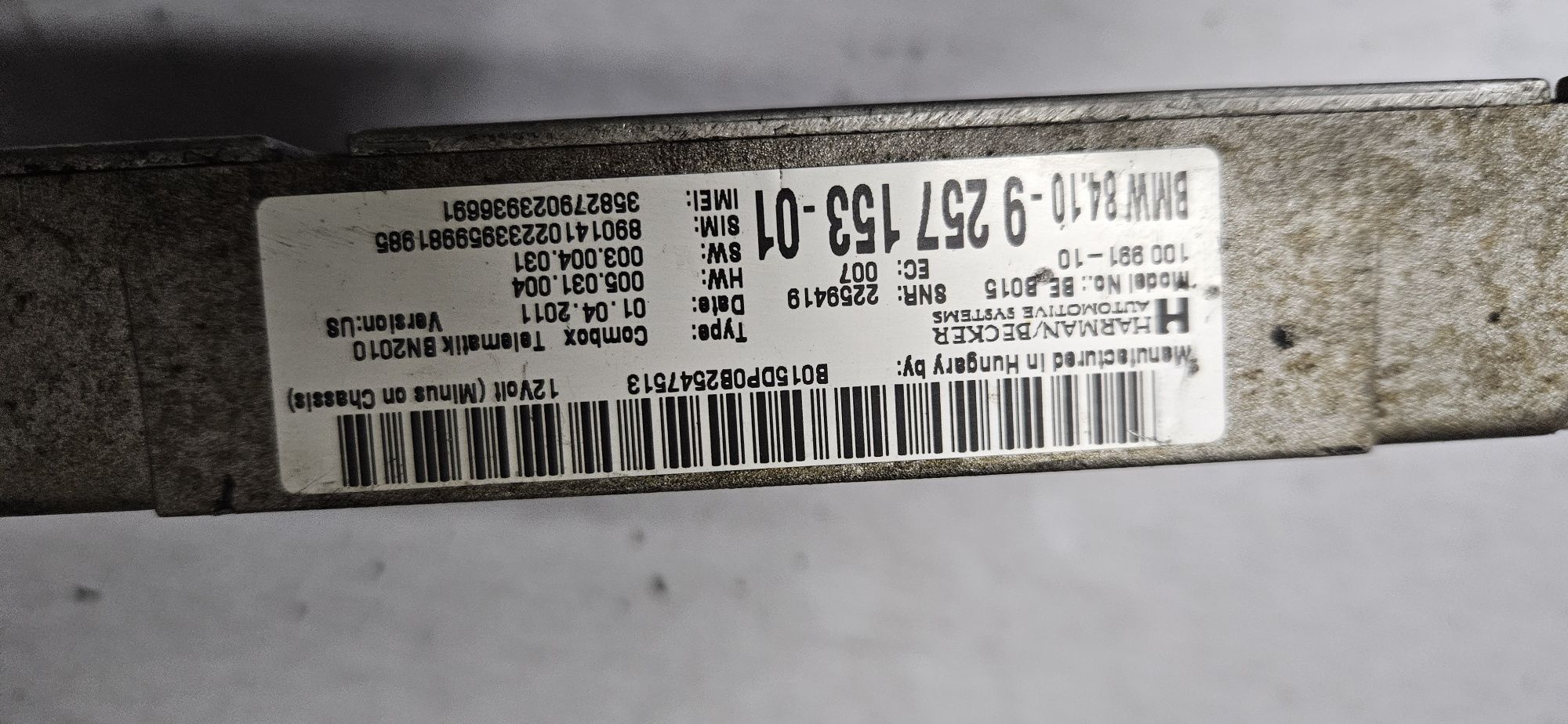 Modół Telematic Combox BMW