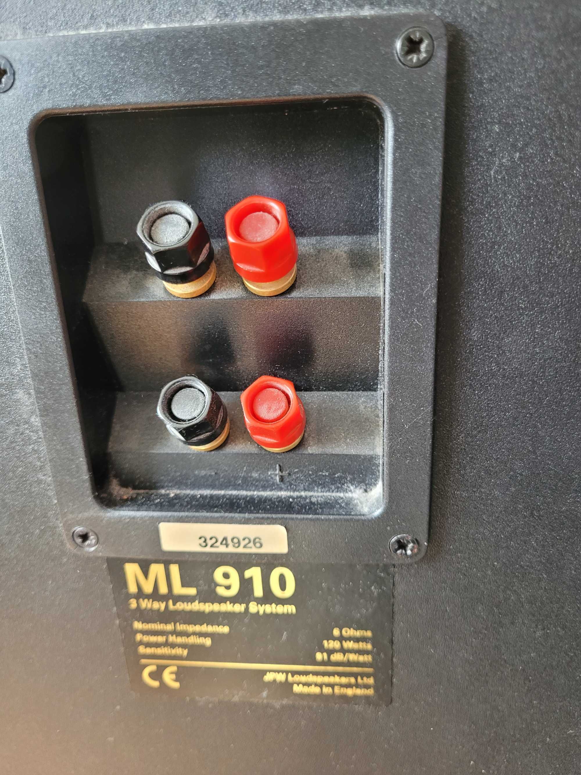Głośniki JPW ML910 - made in England