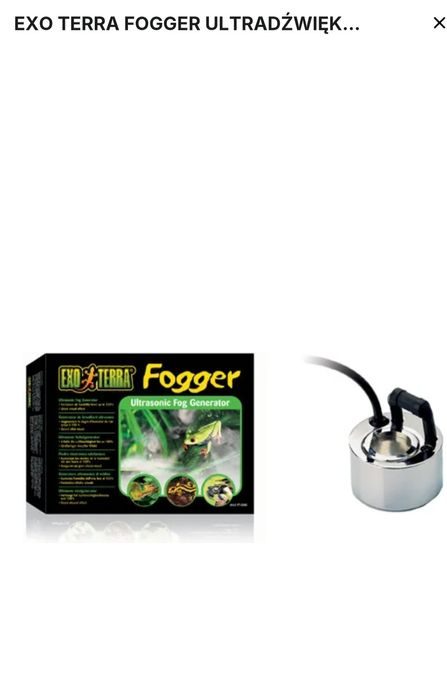 Generator mgły ExoTerra ultradźwiękowy