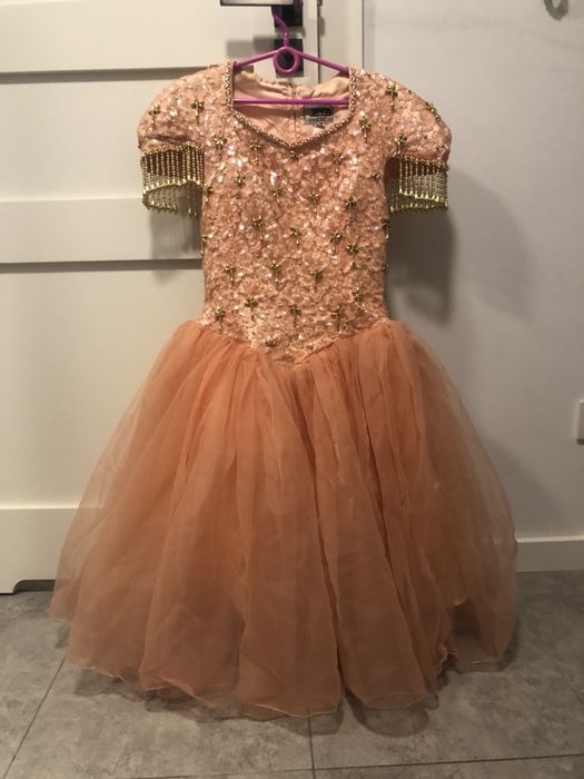 Suknia sukienka przebranie za księżniczkę baśnia bajka dziewczynki