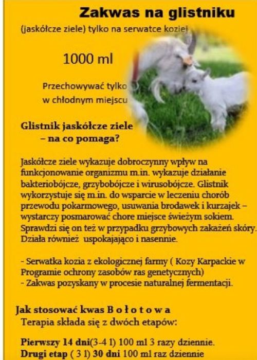 3l zakwas Bołotowa wg Barbary Kazana.kozia serwatka.ostatnie sztuki