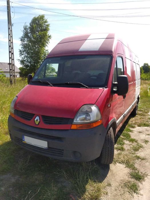 Krajowy Renault Master 2010r. L3H3 maxi II 2.5 DCI 120km Klimatyzacja