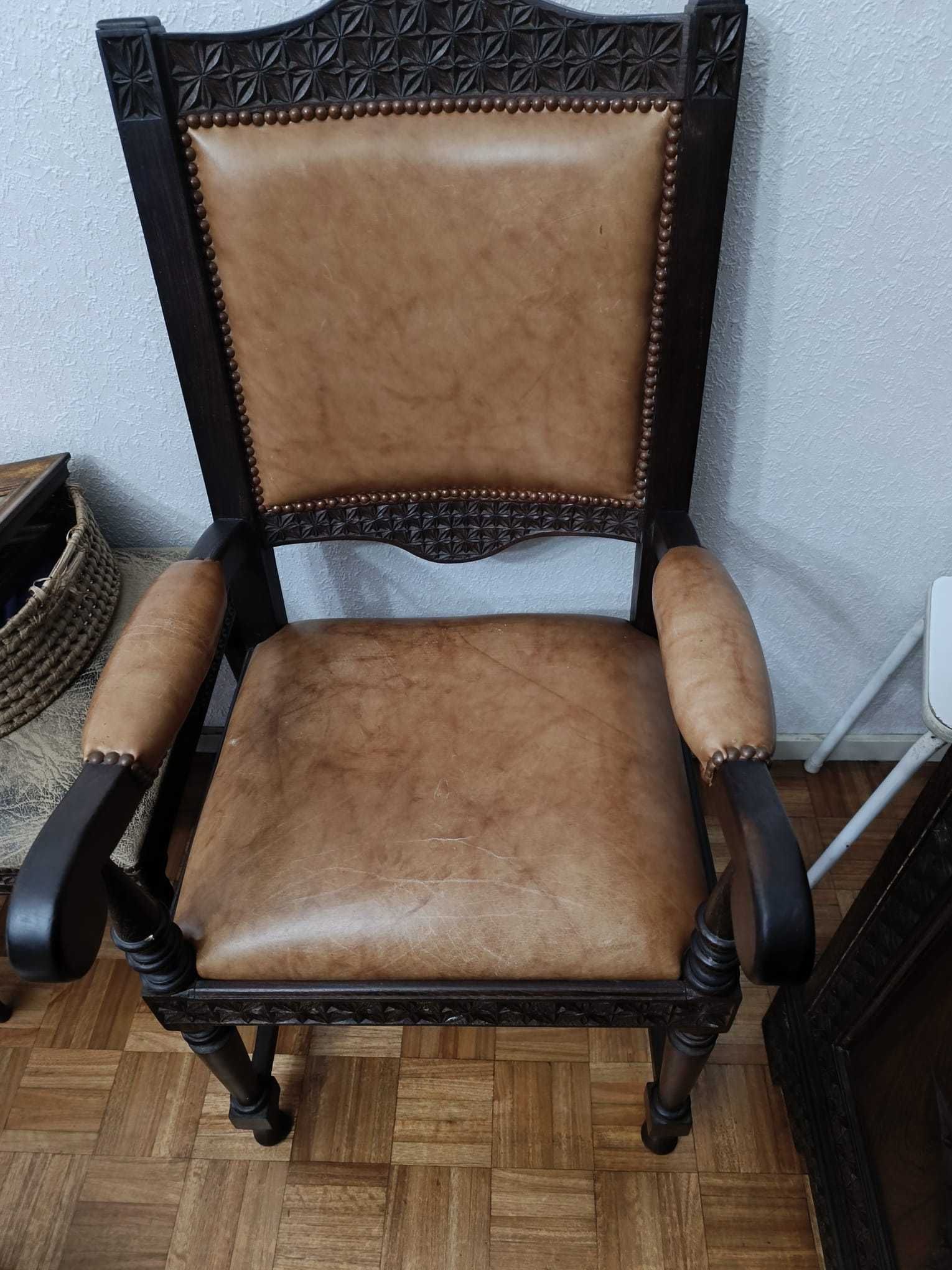 conjunto de sala de jantar madeira panga panga