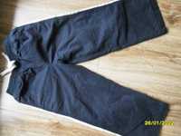 spodnie dresy dresowe grube 116