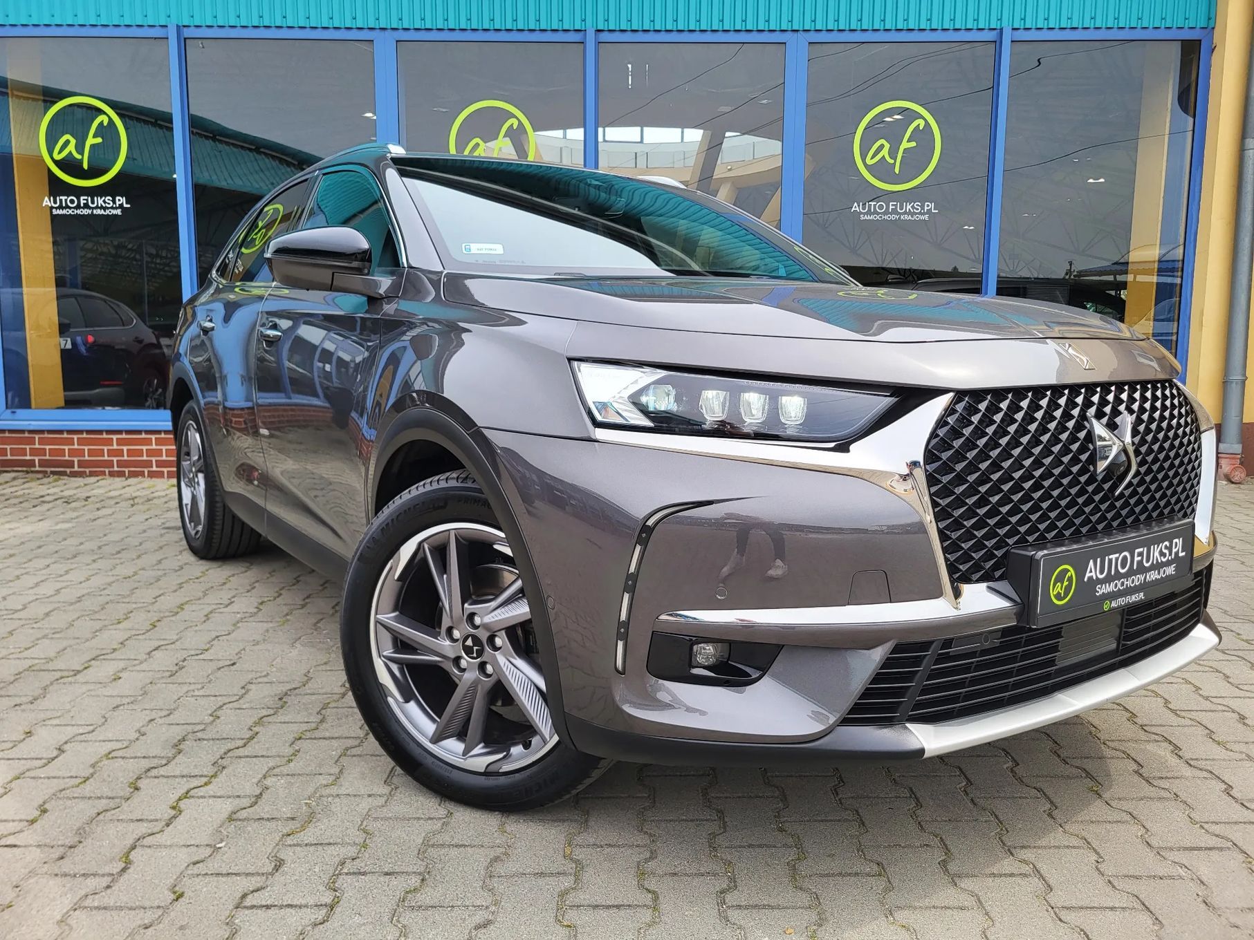 DS Automobiles DS 7 Crossback KRAJ * MASAŻ + WENTYLACJA * Martwe pole * LED VISION * Akt. tempomat *