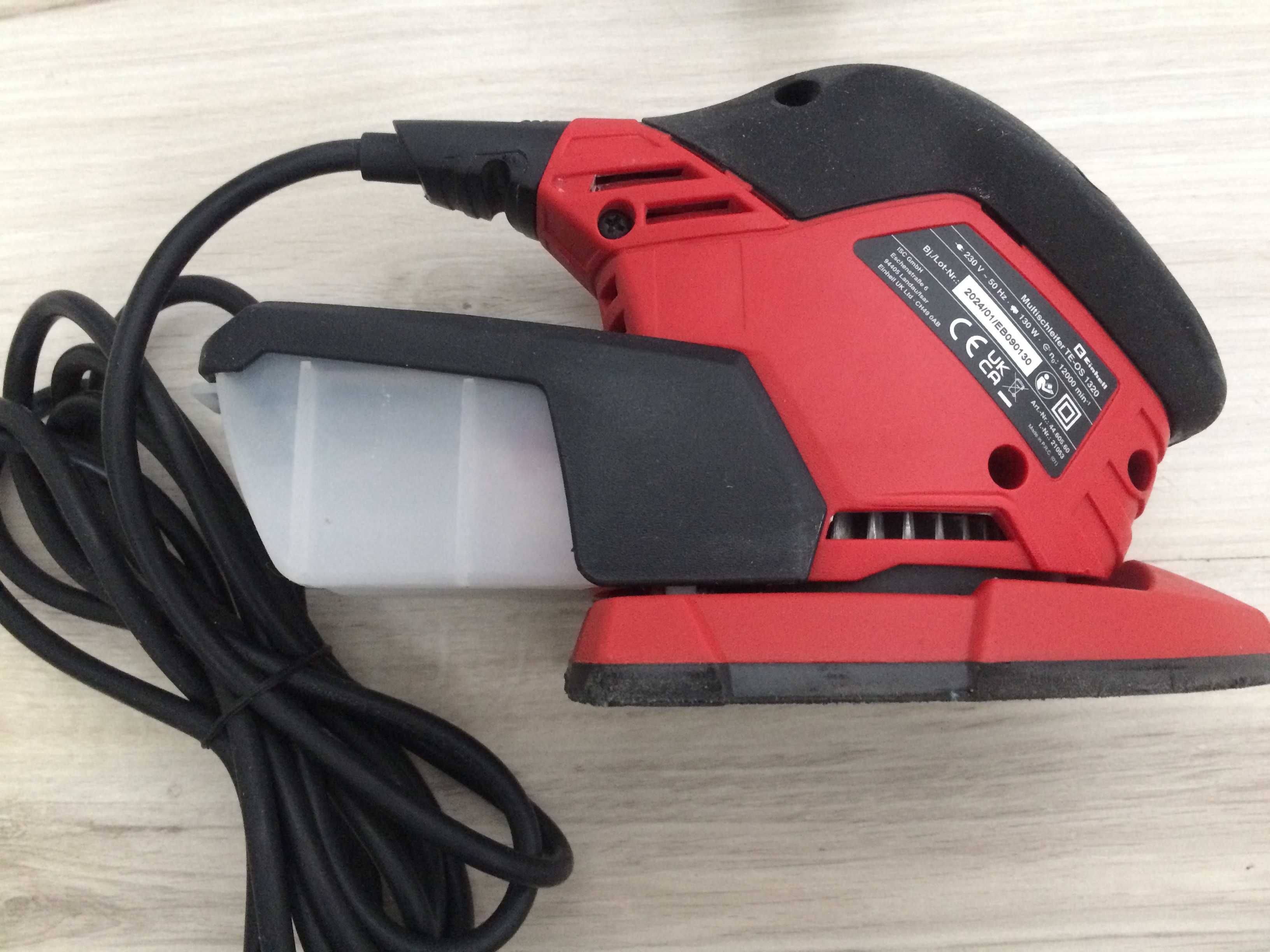 Szlifierka oscylacyjna Einhell TE-OS 1320 , 130W