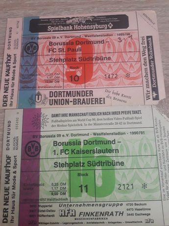 Bilety meczowe Borussi Dortmund