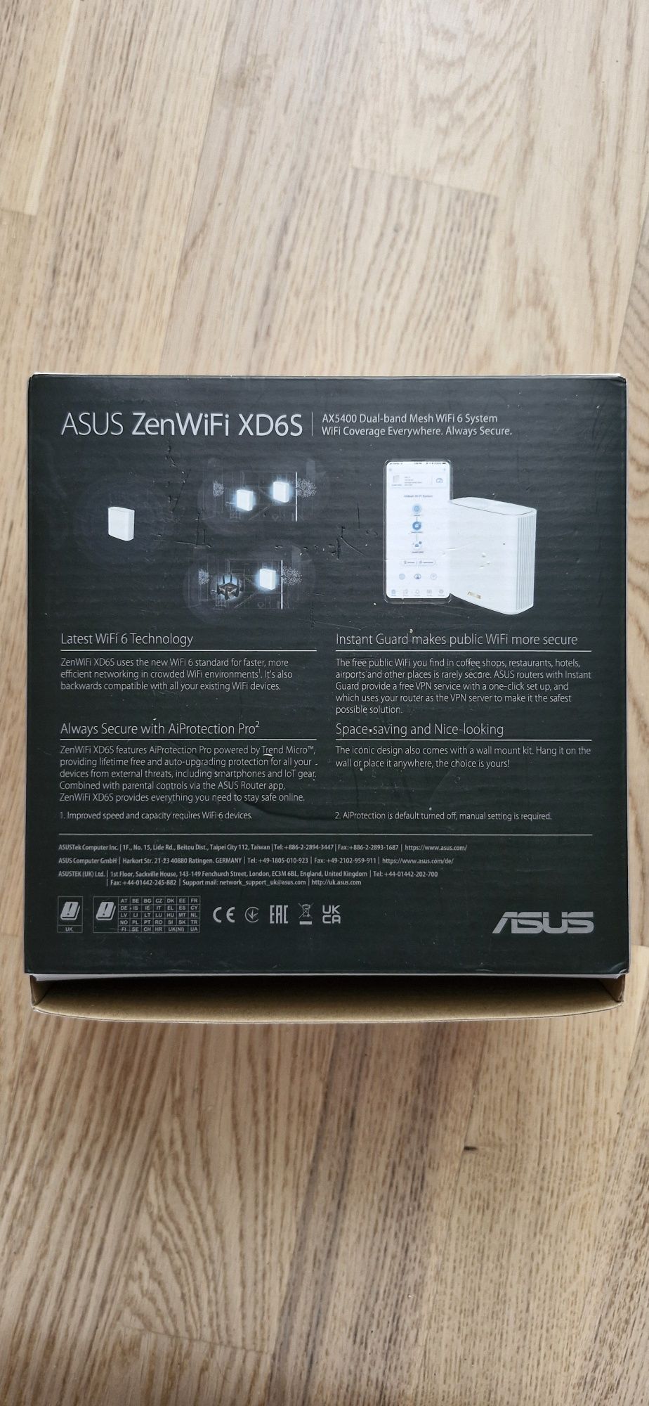 Роутер Asus zenWIFI XD6S