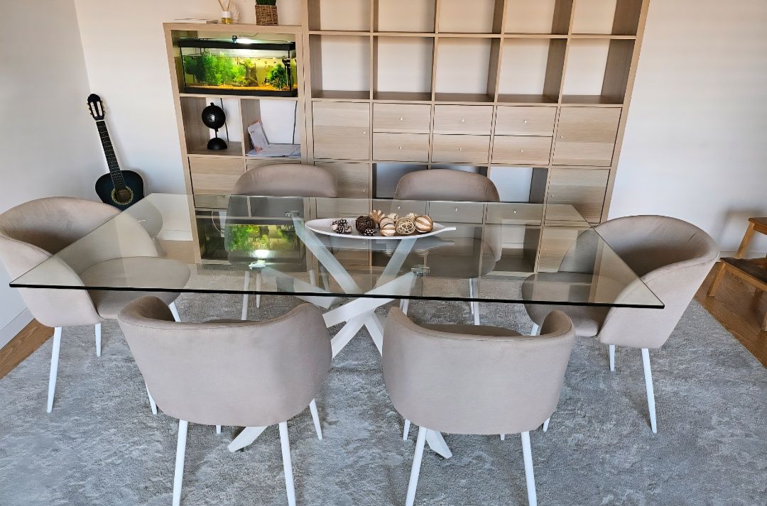Mesa de Sala em Vidro