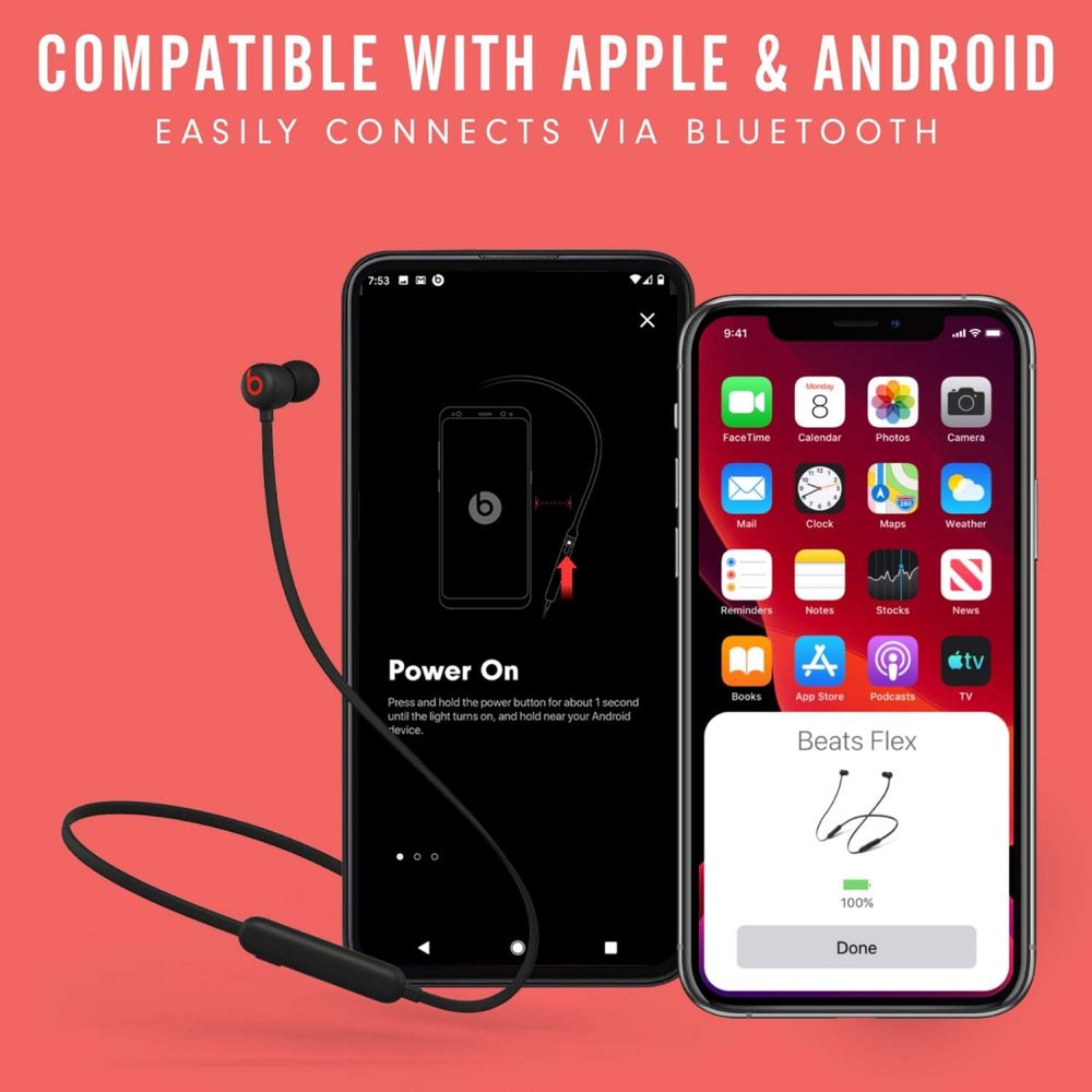 Навушники Beats Flex All-Day Wireless Beats Black (MYMC2)