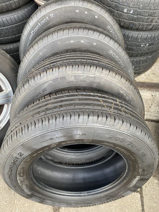 Opony letnie 205/70R16 ContiPremiumContact2 16/20r.6.2/6.8mm 97H