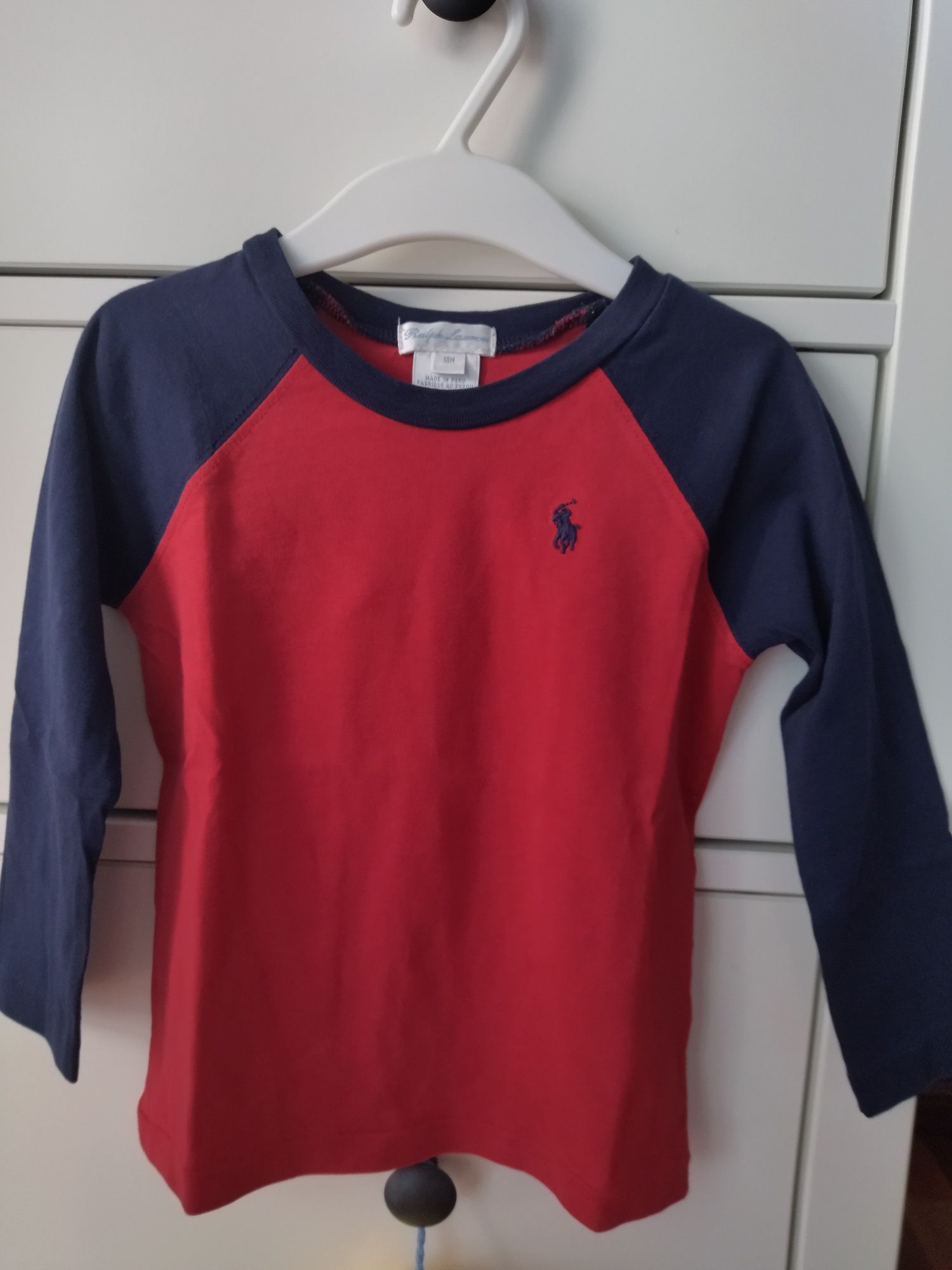 T-Shirt manga comprida 18M Ralph Lauren