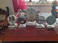 5 calendarios perpetuais vintage